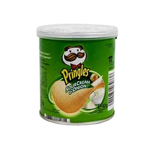 Чипсы Принглс Сметана лук 40гр Чипсы Принглс Сметана лук