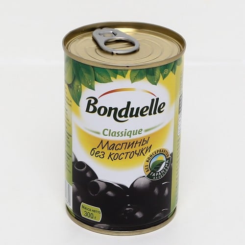 Маслины БОНДЮЭЛЬ (без косточек) 300г Маслины БОНДЮЭЛЬ (без косточек) 300г