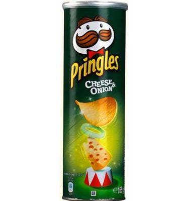 Чипсы Принглс Сыр Лук 165г (большая) ПРИНГЛС чипсы сыр лук 165 гр
