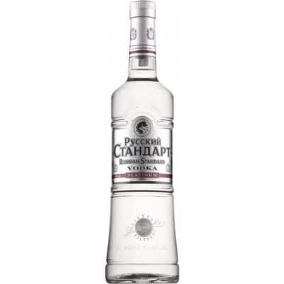 Водка Русский Стандарт Платинум 0.5L Russian-Standard-Platinum-750