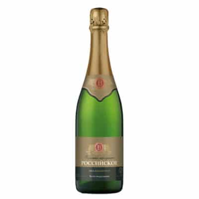 Шампанское Золотые Традиции белое полусладкое 0.75L Шампанское Золотый Традиции