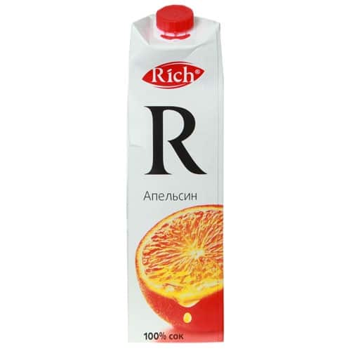 Сок Rich Апельсин 1L Сок Rich Апельсин 1L