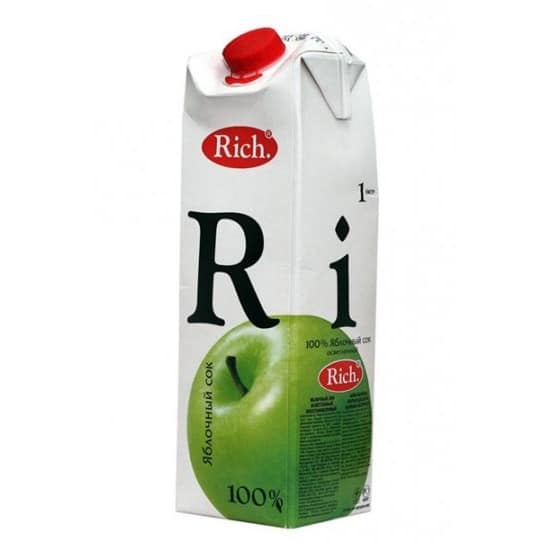 Сок Rich Яблоко 1L Сок Rich Яблоко 1L