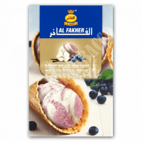 Табак для кальяна Аль Факер Черничное мороженое 50гр Табак для кальяна Аль Факер Черничное мороженое