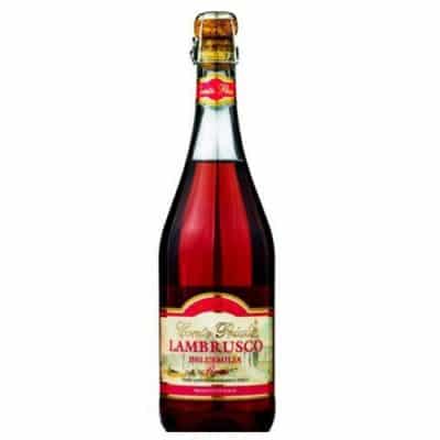 Шампанское Конте Приули 0.75L красное полусладкое (Италия) lambrusko-krasnoe-e1499767341877-500x500