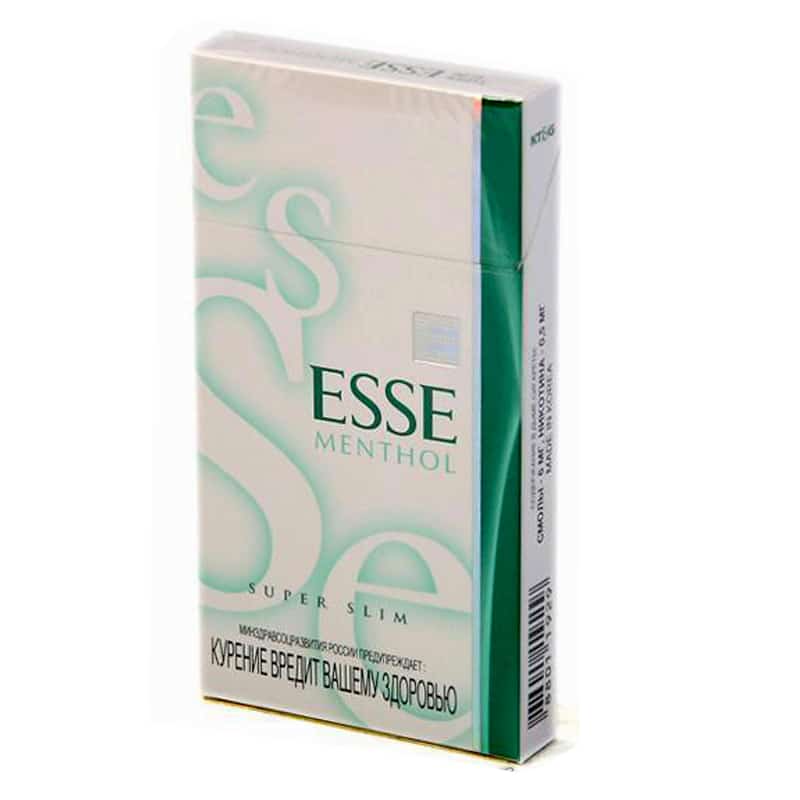 Сигареты Эссе ментол Сигареты Эссе ментол