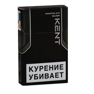 Сигареты Кент нано (тонкие) сильвер Сигареты Кент нано сильвер