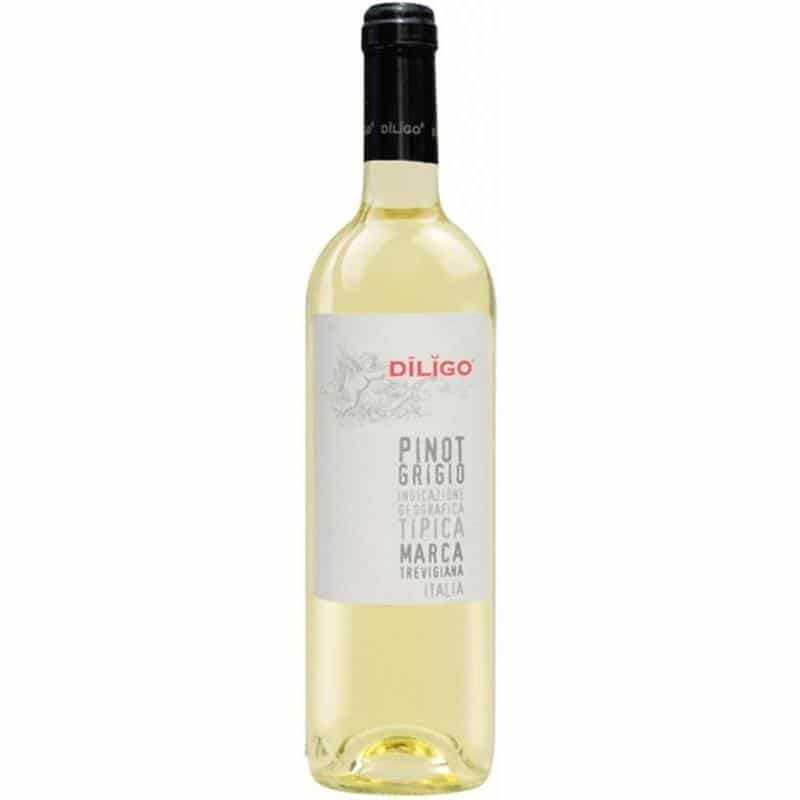 Вино Дилиго ПГ 0.75L Белое сухое (Италия) 12,5% anna-spinato-pinot-grigio-diligo-igt